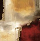 Laurie Maitland Canvas Paintings - Crimson Accent I